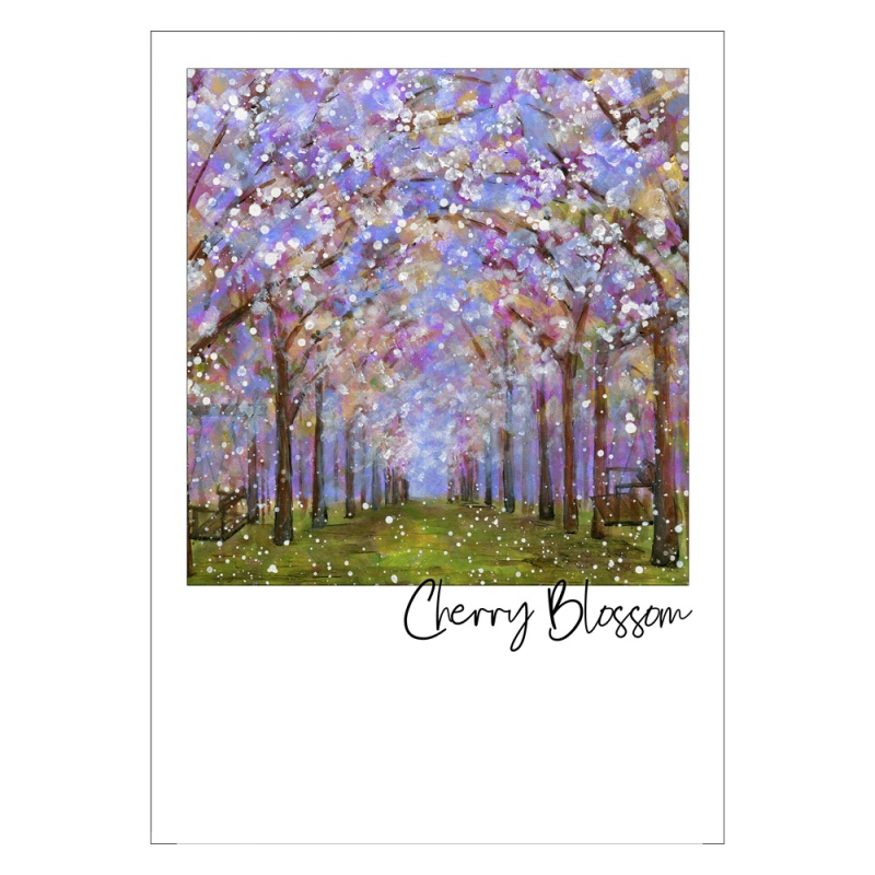 Alnwick Gardens - Taihaku Cherry Blossom Postcard